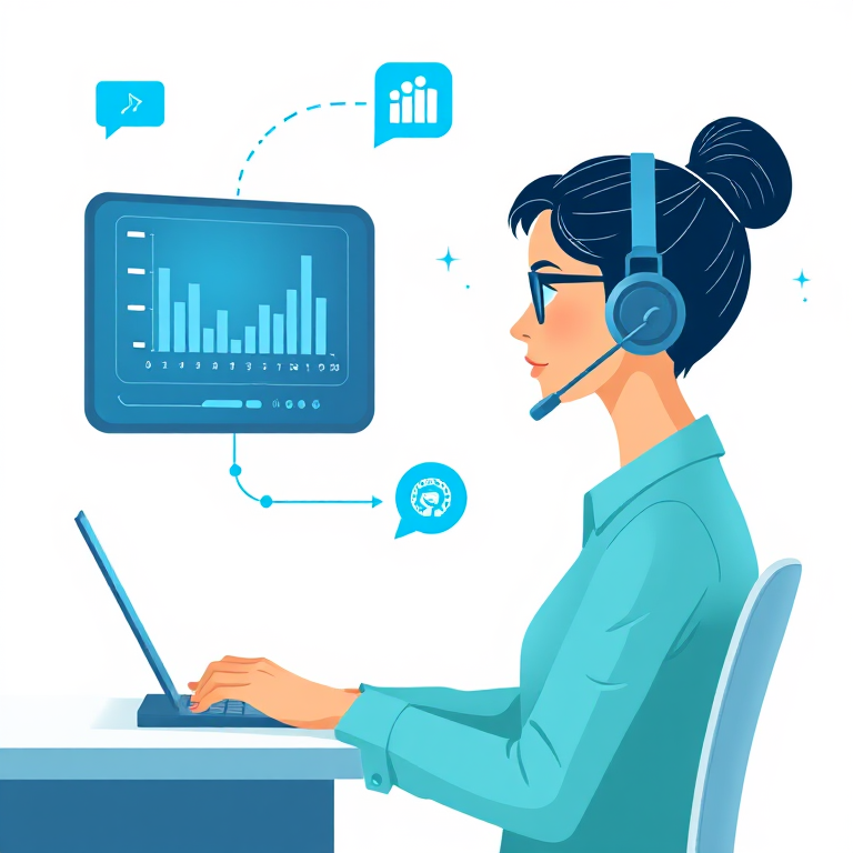 AI voice agent workflow visual
